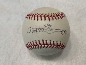 Carlos Pena Autographed Rawlings Official MLB Baseball - QR code Beckett