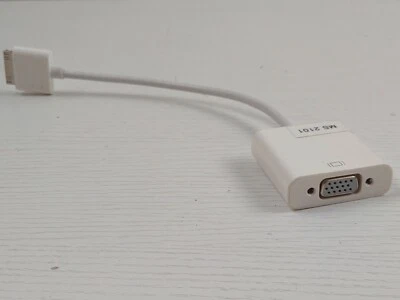 Apple VGA to 30-Pin Adapter Cable (Model A1368) - iPhone, iPad Mi0378 - Image 1 of 3