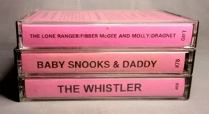 40s Radio Broadcast Lot ~ LONE RANGER / DRAGNET / WHISTLER / BABY SNOOKS & DADDY - Picture 1 of 4