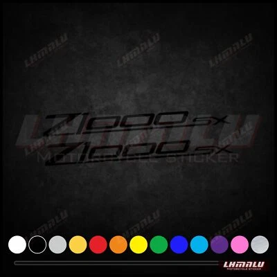 6pcs For KAWASAKI 1000SX Sticker Motorcycle Fairing Decal Bodywork Vinyl Logo - Imagem 1 de 4