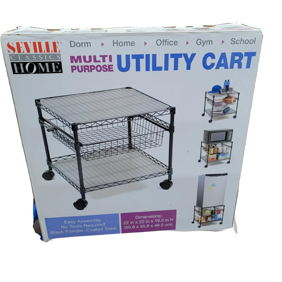 Carro utilitario multiusos Seville Classics Home Foto 1 de 1
