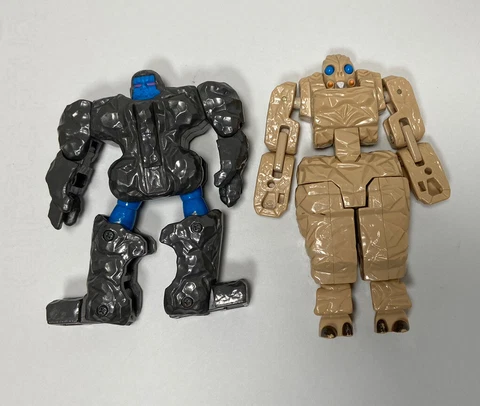 Rock Lords Pulver-Eyes with Granite 1986 Tonka Gobots Pulvereyes lot Cover