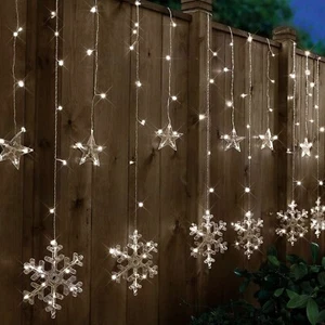 Mains Plug In Fairy String Lights Xmas Party Garden Wedding Outdoor - Picture 1 of 2