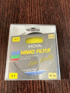 Filtro atornillable Hoya 62 mm HMC - amarillo, nuevo en caja - Imagen 1 de 2