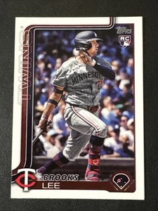 Brooks Lee 2025 Topps Series 1 Companion Card RC #CC-18 SSP Minnesota Twins - Picture 1 of 5