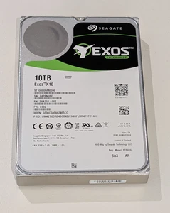 Seagate Exos X10 10TB 3.5" SAS Hard Disk Drive ST10000NM0096 ** NOT SATA ** - Picture 1 of 2