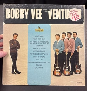 ORIGINAL Bobby Vee Meets The Ventures 1963 LIBERTY 3289 USA MONO, New & Sealed - Picture 1 of 2