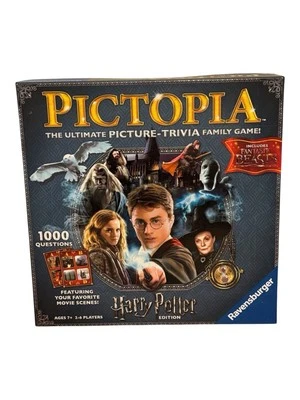Harry Potter Pictopia Picture Trivia Family Game 1000 Questions Ravensburger  - Image 1 of 2
