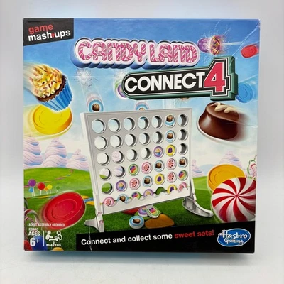 Candy Land Connect Four Mash Ups COMPLETE Hasbro Gaming 2019 4 Classic - Image 1 of 4