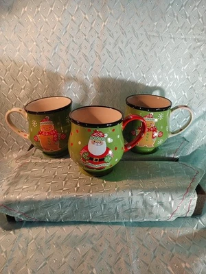Temptations By Tara Winter Whimsy Set Of 3 Christmas Mugs  - Image 1 of 4