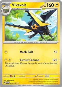 Vikavolt 056/162 SV05 Temporal Forces Pokemon 007715 - Picture 1 of 2