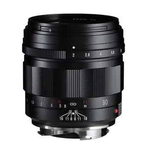 Voigtlander APO-ULTRON 90mm F2 VM Leica M Mount Black New in Box from Japan - Picture 1 of 1