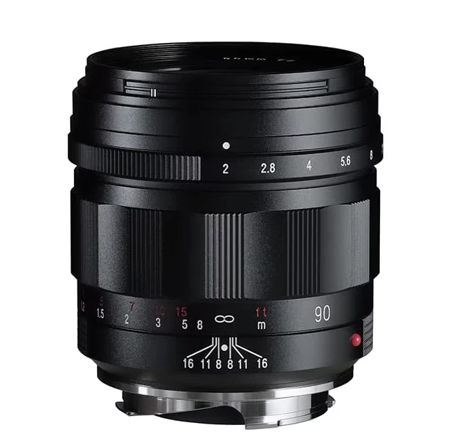 Voigtlander APO-ULTRON 90mm F2 VM Leica M Montaje Negro Nuevo en Caja de Japón Foto 1 de 1