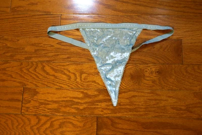 XL ❤️ Victoria's Secret ❤️ зеленый очень сексуальный атласный G V-струнные стринги трусики велюр - Изображение 1 из 4