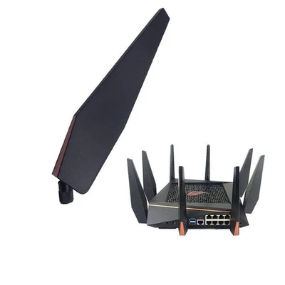 15DBi SMA-F Dual Frequency Omnidirectional Antenna For ASUS GT-AC5300 Router new - Image 1 of 4