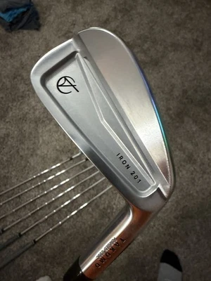 Takomo 201 Iron Set 4-PW - KBS Tour Lite Regular Shafts - Image 1 of 4