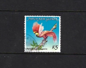 1984 Papua New Guinea 5k Bird of Paradise (Scott 603) Used - Picture 1 of 1