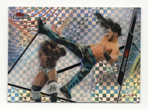 2020 WWE Topps Finest #55 Mustafa Ali X-Fractor Parallel Card - Picture 1 of 2