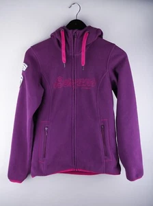 Bergans Of Norway Damen Fleecejacke Hoodie Freizeit Outdoor Lila Gr.S UK8 - Bild 1 von 11