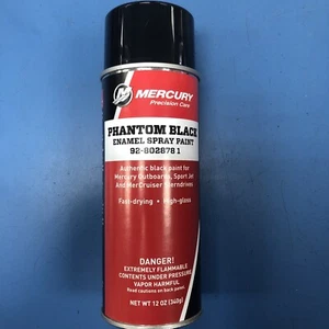 Mercruiser Mercury Phantom Black Spray Engine Outdrive Paint 802878Q1 92-8028781 - Picture 1 of 4