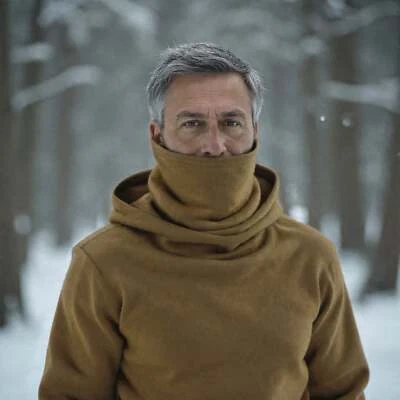 US Military Cold Weather Neck Gaiter In Coyote Brown - Image 1 of 3