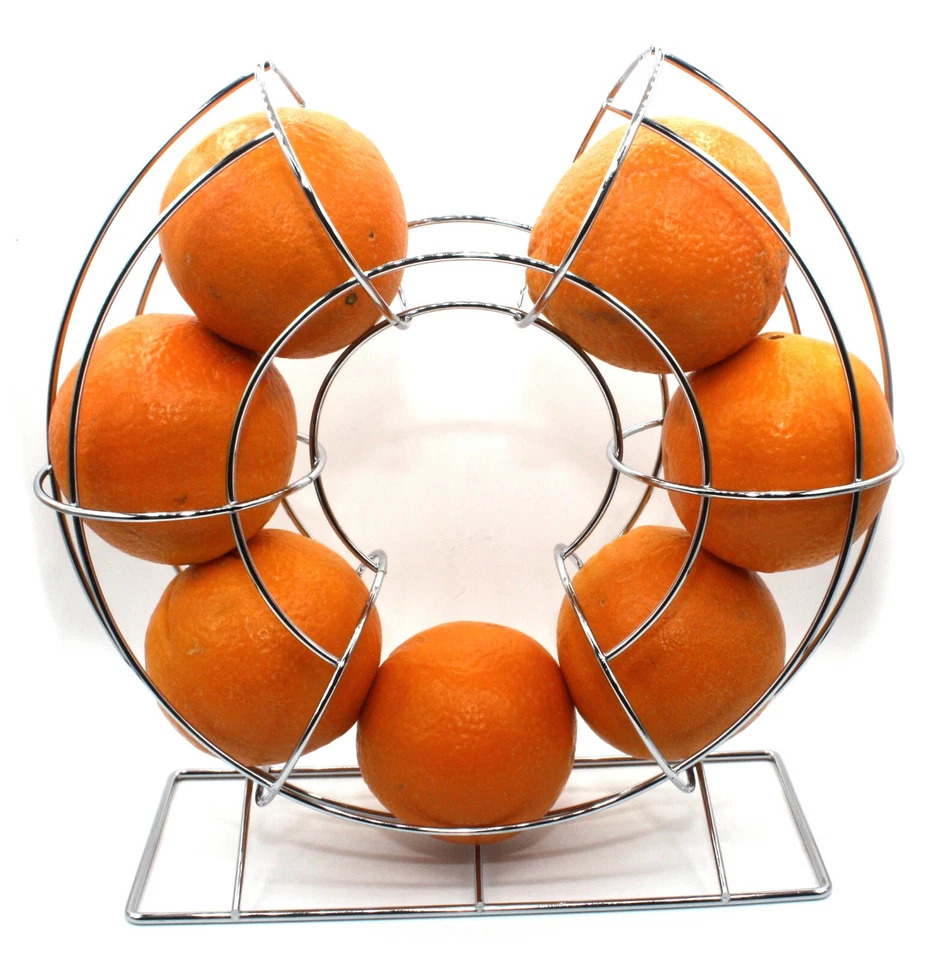 3PAGEN Orangen Ständer / Obst Ständer mit Entnahmeöffnung ca. 29 cm hoch