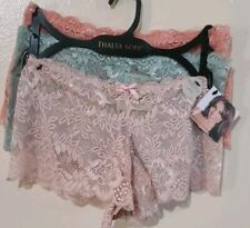 Thalia Sodi 3 Pack Lace Boyshort Panties. Womens Small. New W/ Tags Sexy Underwe