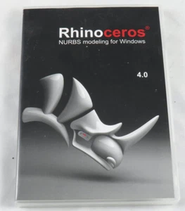 Rhinoceros 4.0 NURBS Modeling for Windows CD Set w/ Key - educational - R40-E - Picture 1 of 4