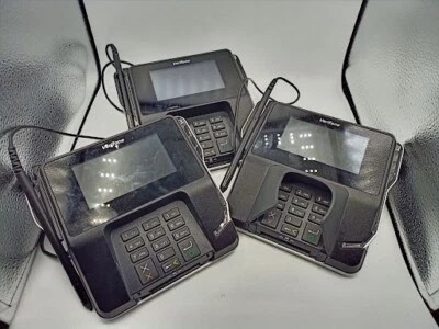 SET OF 3 - VERIFONE MX 915 CREDIT / DEBIT CARD & CHIP READER POS TERMINAL - Image 1 of 3