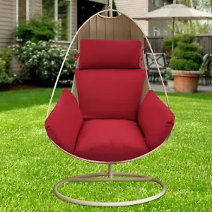 Egg Chair Cushion, Thickened Hanging Basket Swing Cushion - Picture 1 of 16