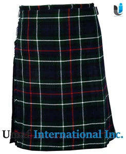 Hombre Escocés Mackenzie Tartán "8 Yardas Kilt" 13Oz "Buena Calidad" - Imagen 1 de 4