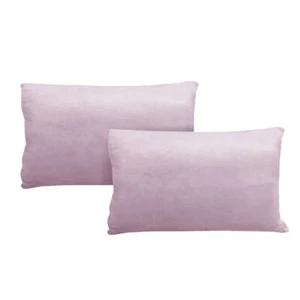 Par de fundas de almohada estándar de lana de franela Augusta Blush 48 x 73 cm por Alast... - Imagen 1 de 2