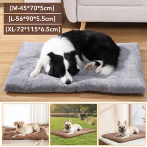 Self Heating Pet Blanket Pad Cat Dog Bed Soft Plush Mat Warm Thermal Rug Nonslip - Picture 1 of 20