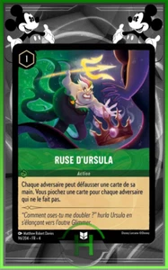 Ruse d'Ursula - 96/204 - Chapitre 4 - Carte Lorcana Française Neuve - Picture 1 of 1