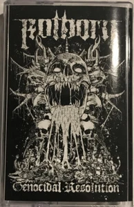 Rotborn - Genocidal Resolution Cassette 2022 Cianeto Discos [Black] [Brazil] - Picture 1 of 2
