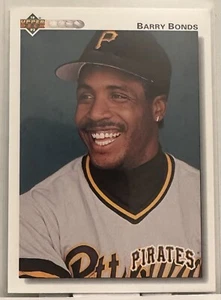 1992 Upper Deck Barry Bonds #134 Pittsburgh Pirates - Picture 1 of 2
