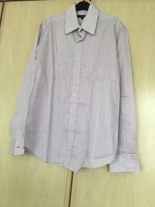 Peter Werth light purple stripe shirt. Long sleeve purple shirt. Size M, Size 3 - Picture 1 of 8