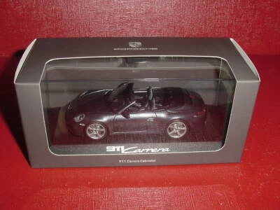 PORSCHE 911 CARRERA cabriolet gris 1/43 MINICHAMPS WAP0201750K - Photo 1/3