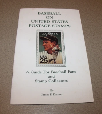 Baseball On United States Postage Stamps 1989 Book w/ Lou Gehrig Cancellations  - Image 1 of 4