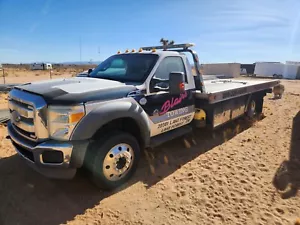2012 F550 Flatbed Tow Truck - Picture 1 of 8