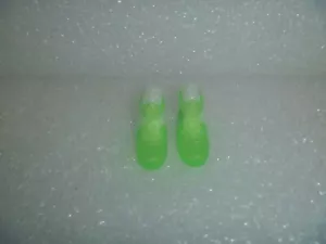 Barbie Schuhe - durchscheinend grün Gelee Beach Style Sandale passend für Skipper, Blythe? - Bild 1 von 9