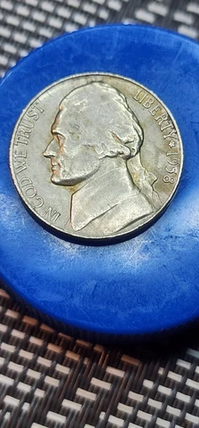 1958 Jefferson  Nickel  MS+++++Full Steps Cover