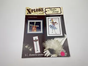 Jeanette Crews Designs X-Plore Moulin Rouge Cross Stitch Pattern Booklet 9P - Picture 1 of 3