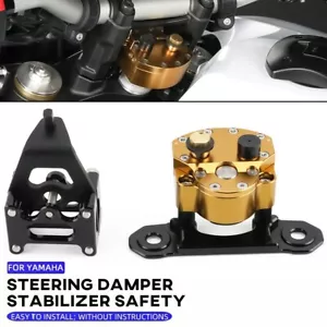 Steering Damper Stabilizer Reversed Safety For YAMAHA TENERE 700 XTZ700/RALLY - Foto 1 di 18