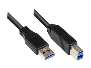 USB 3.0 (A auf B). 50cm - Bild 1 von 2