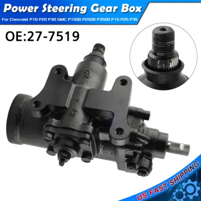 Power Steering Gear Box For Chevrolet P10 P20 P30- GMC P1500 P2500 P3500 27-7519 — 第 1/4 张图片