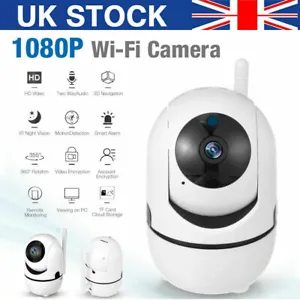1080P CCTV WiFi IP Camera Baby Monitor Clever Dog Night Vision CAM Home Security - Picture 1 of 12