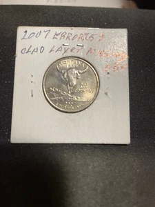 2007 - US 25 CENTS, ERROR CLAD LAYER MISSING- OBE - Picture 1 of 2