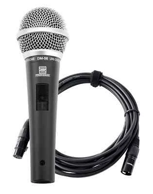 Profi DJ PA Vocal Mikrofon Gesangs Mikrophon Stage Hand Microphone XLR Kabel Set - Bild 1 von 4