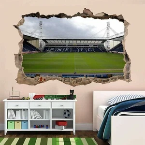 Football Stadium Preston 3D Wall Sticker Mural Decal Kids Bedroom Home Decor - Picture 1 of 1